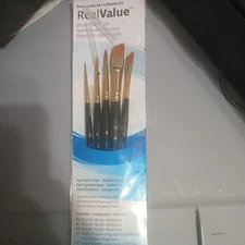 PRINCETON ART & BRUSH COMPANY SET OF 5 BRUSHES 