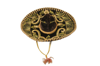 mexikanischer Sombrero der Marke SALAZAR Durchmesser ca. 60 cm