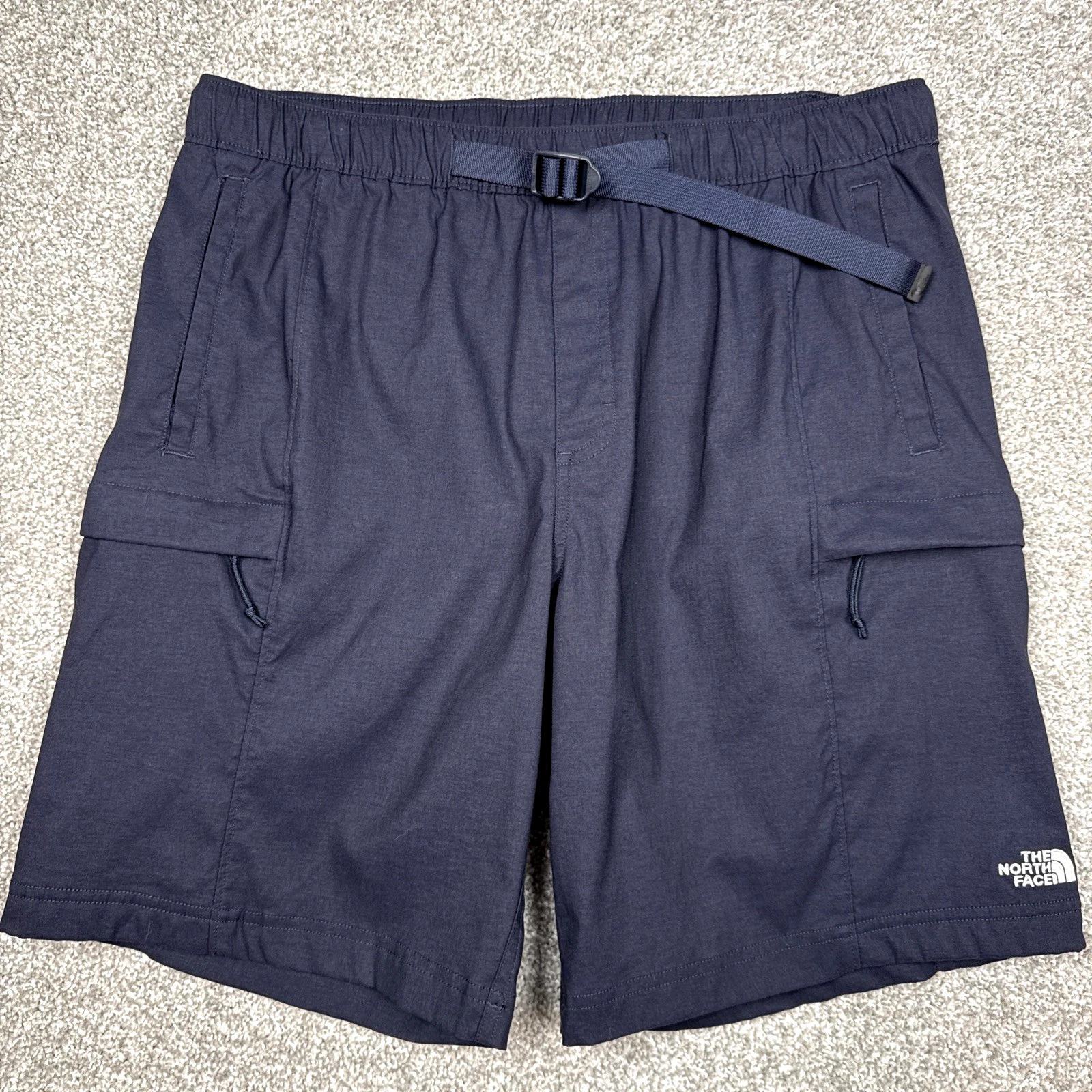 The North Face Class V Shorts Men L Navy Hiking Cargo Belted Trail
Opens in a new window or tab
