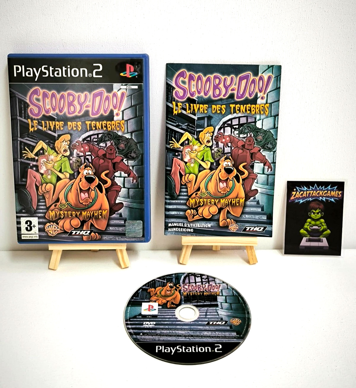 Scooby-Doo ! Le Livre des Ténèbres Sony Playstation 2 PS2 envoi rapide et suivi