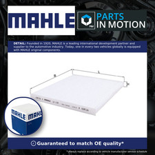 Image of Pollen / Cabin Filter fits JEEP CHEROKEE KL 2.2D 15 to 18 Mahle 68223044AA New