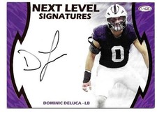 2026 SAGE DOMINIC DELUCA ROOKIE FOOTBALL CARD AUTO