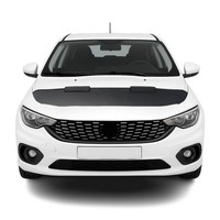 Haubenbra Steinschlagschutz Bonnet Bra FüR Fiat Tipo 2015-2026 Carbon Optik Halb