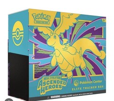 Mega Evolution Ascended Heroes Pokemon Center ETB Elite Trainer Box PRESALE 