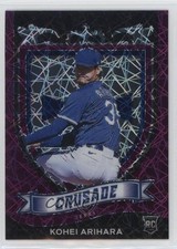 2021 Panini Chronicles Crusade Purple Velocity Prizm Kohei Arihara #20 0r5k