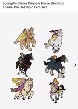 Loungefly Disney Princess Horse Enamel Single Pin Hot Topic Exclusive