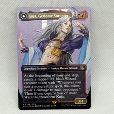 Kuja, Genome Sorcerer [Borderless] #399 Prices | Magic Final Fantasy |  Magic Cards