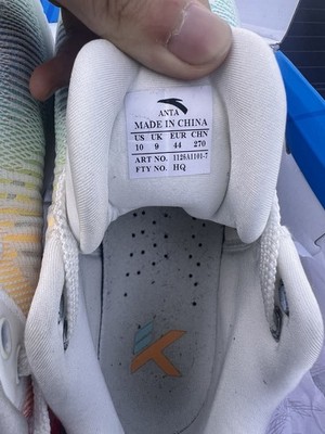 ANTA Klay Thompson KT11 “Still Klay” Men's Basketball Shoes White