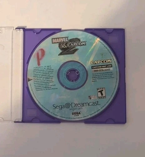 Marvel vs. Capcom 2 (Sega Dreamcast, 2000) DISC ONLY