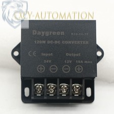 Voltage Converter DC 24V Step Down to DC 12V 10A 120W Power Regulator Reducer 