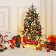 3FT Christmas Tree,Pre-Lit Artificial Christmas Trees with Lights, Xmas Trees