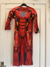 Marvel George Iron Man Costume Age 5-6 Avengers Fancy Dress World Book Day