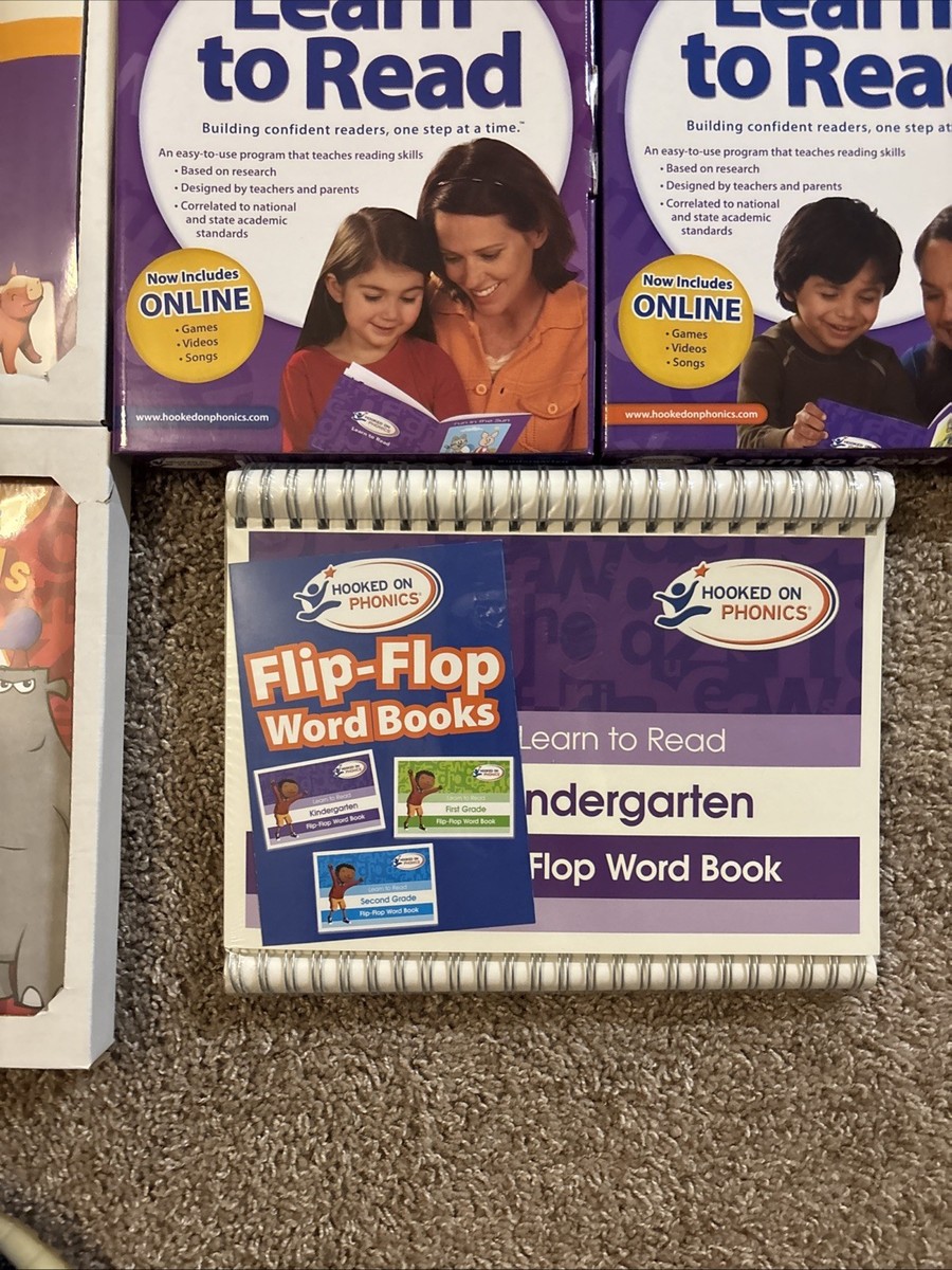 未使用 Hooked on Phonics Learn to Read 1&2 Amazon.com: Hooked on Phonics Learn to Read - Levels 1&2 Complete