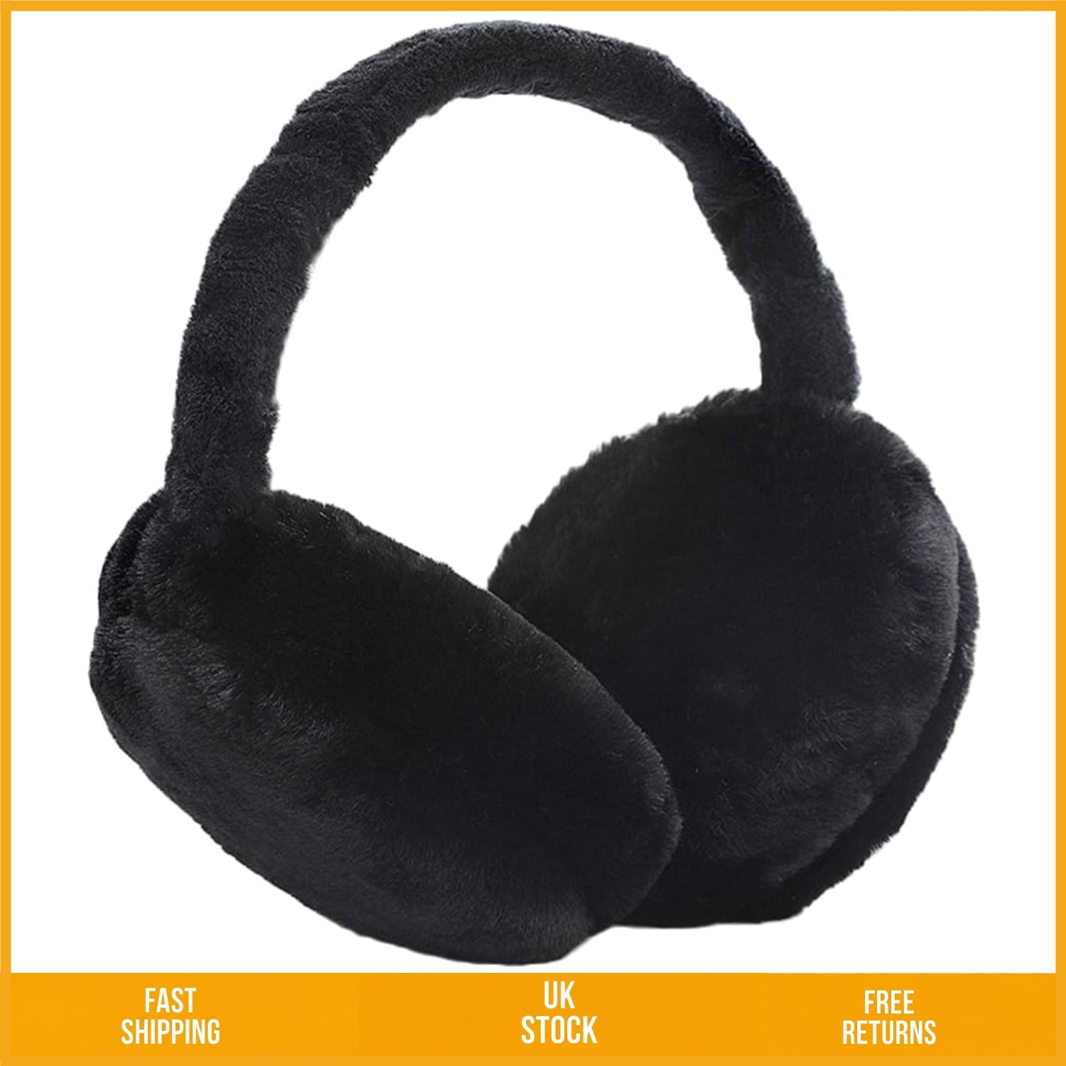 Cozy Fluffy Foldable Winter Ear Muffs Thermal Windproof Ear Warmers