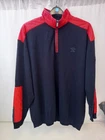 ❤️ Paul & Shark Blue Red Quarter Zip Jumper Size XXXXL Please Read Description