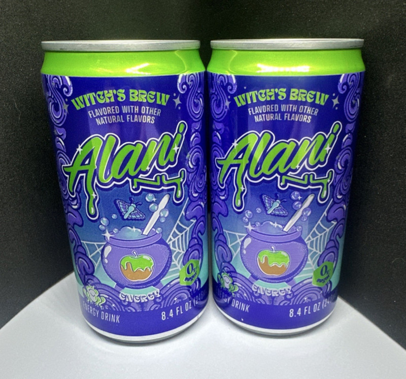 Alani Witch's Brew Sugar Free Energy Drink 2 Pack 8.4 fl oz Each