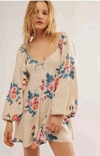Free People Francesca Mini Dress Floral Size S $128 Small