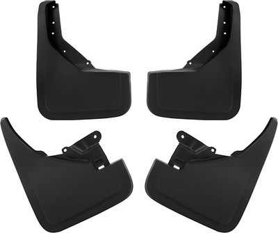 4 Pack Truck Mud Flaps for Ford Bronco 2021-2025 Front & Rear Splash Guards