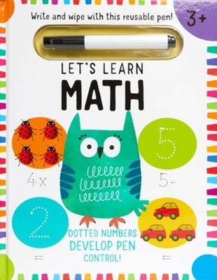 Let's Learn: First Math Skills: (Early Math Skills, Number Writing Workbook,