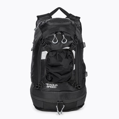 Aqua Speed Maxpack Rucksack schwarz 42L für Wassersport Sportrucksack