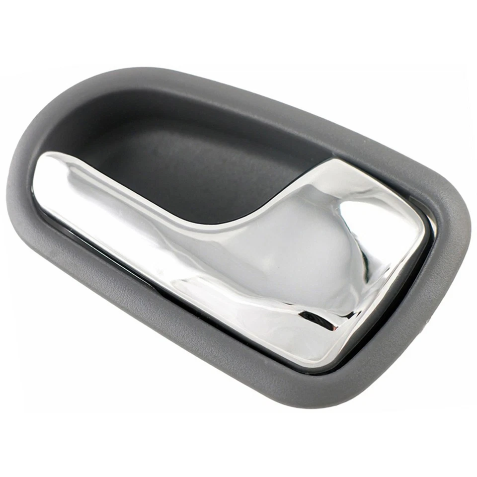 Manija de puerta interior interior cromada/gris pasajero derecha derecha derecha para protección 95-03 Foto 2 de 4