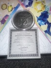 1 Troy Ounce Antique Silver Proof, Nordic Creatures Hell Hound, Limited Edition