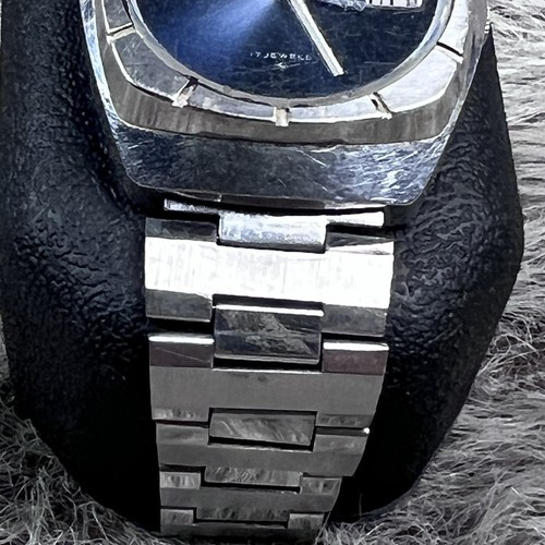 Vintage Seiko Automatic Mechanical Watch 7006-7219 Blue Dial 7006A 36mm WORKS - Bild 4 von 16
