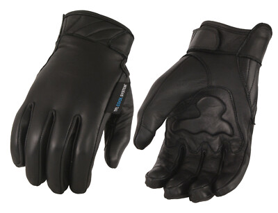 Men s Leather MG7502 Gloves Gel Palm, Cool Tec Technology - Touch Screen Fingers