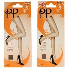 Pretty Polly Women's Clear Tights In One Pair *15 Denar*
