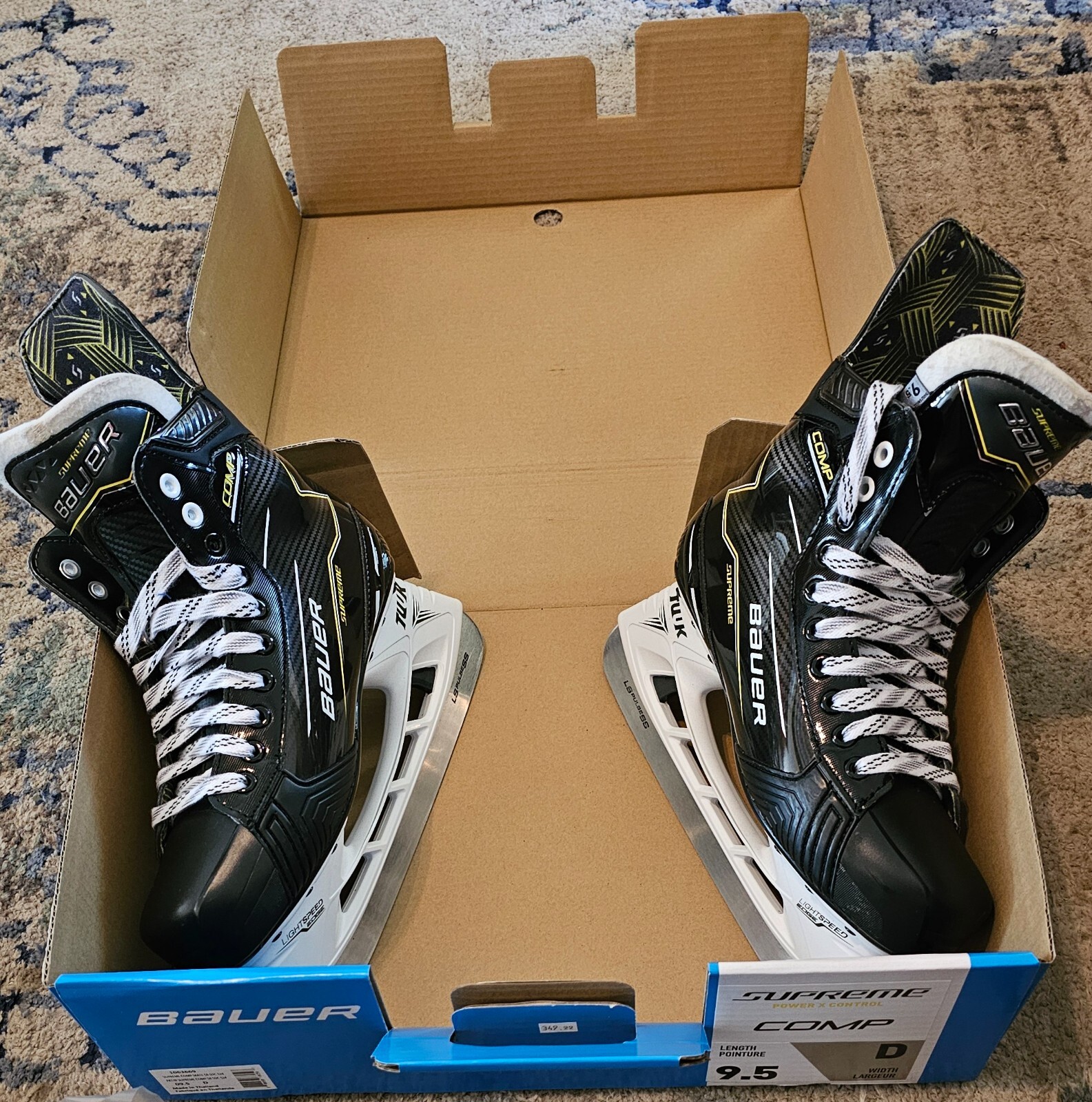 Bauer Supreme Power X Control Hockey Skates | eBay