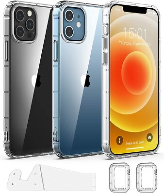 BRNBW fit for iPhone 12 pro Case 6.1 inch with Phone Stand, 38/40mm Watch  Cases | eBay