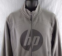 Hp Fleece Sweatshirt Size Small S Hewlett-packard Zipper Front Shirt Hp Fleece Sweatshirt Size Small S Hewlett-packard Zipper Front Shirt