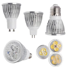 5x Led Spotlight Bulbs 9w 15w MR16 Light Spotlights Indoor Spot 12V GU10 E27 E14