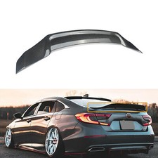 For 18-22 Honda Accord Jdm Style High Kick Carbon Fiber Duckbill Trunk Spoiler