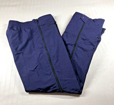 Black Diamond Pants Mens LG Blue Snow Pants Ski Outdoor Pocket Made In USA Navy