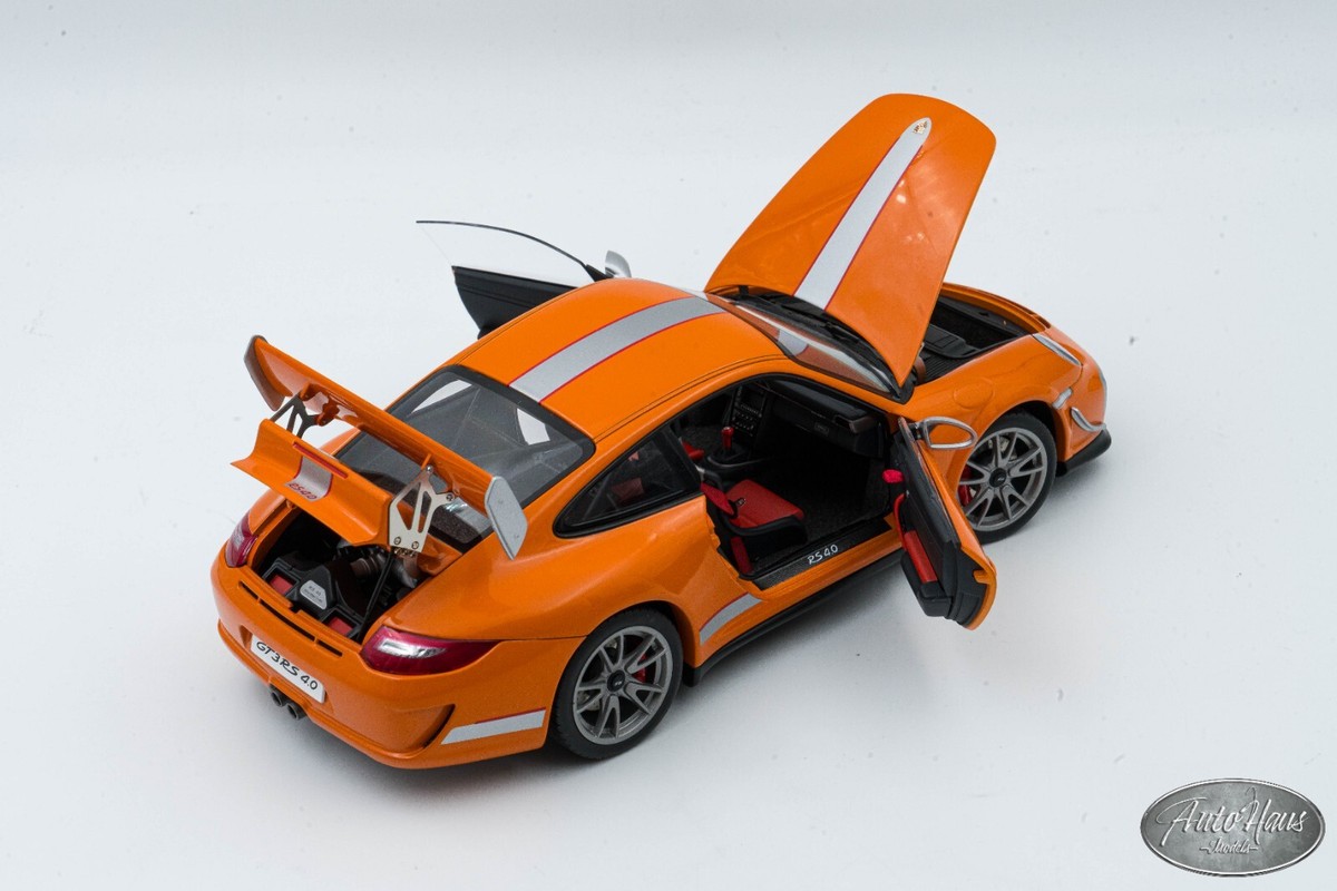AUTOART 1/18 PORSCHE 997GT3 オートアート ポルシェ 1/18 Autoart Porsche 911 ( 997 ) GT3 RS 4.0 Orange 🤝ALSO