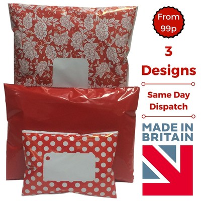 floral mailing bags