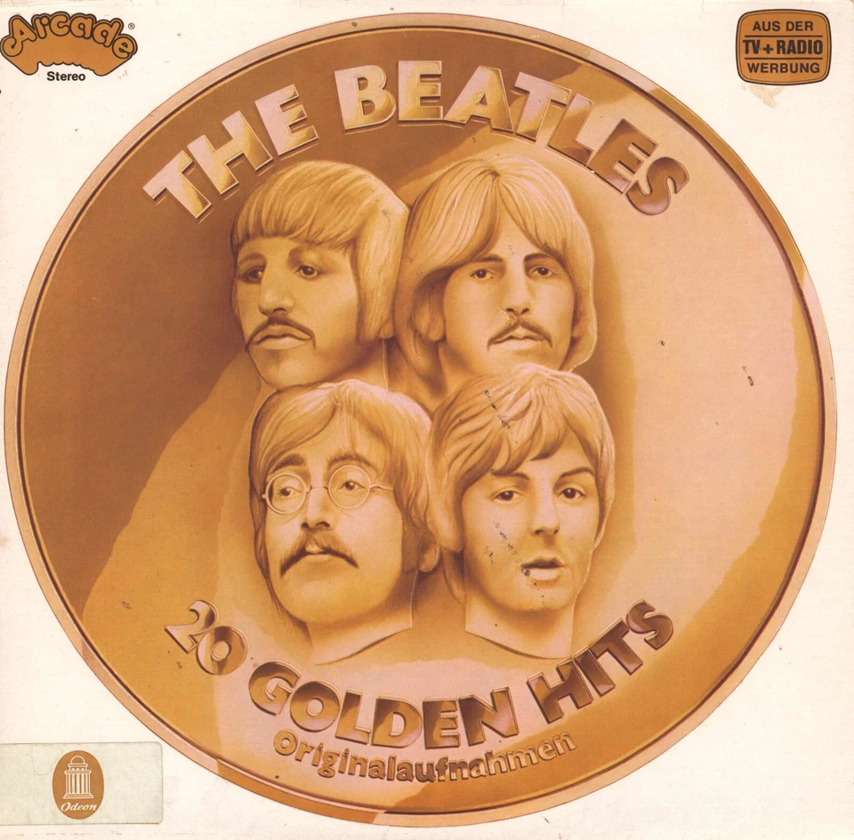The Beatles - 20 Golden Hitst - Vinyl LP ( 1979) (VG+/VG+) embossed - GER press - Bild 1 von 1