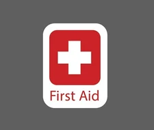First Aid Sticker Health Med Waterproof