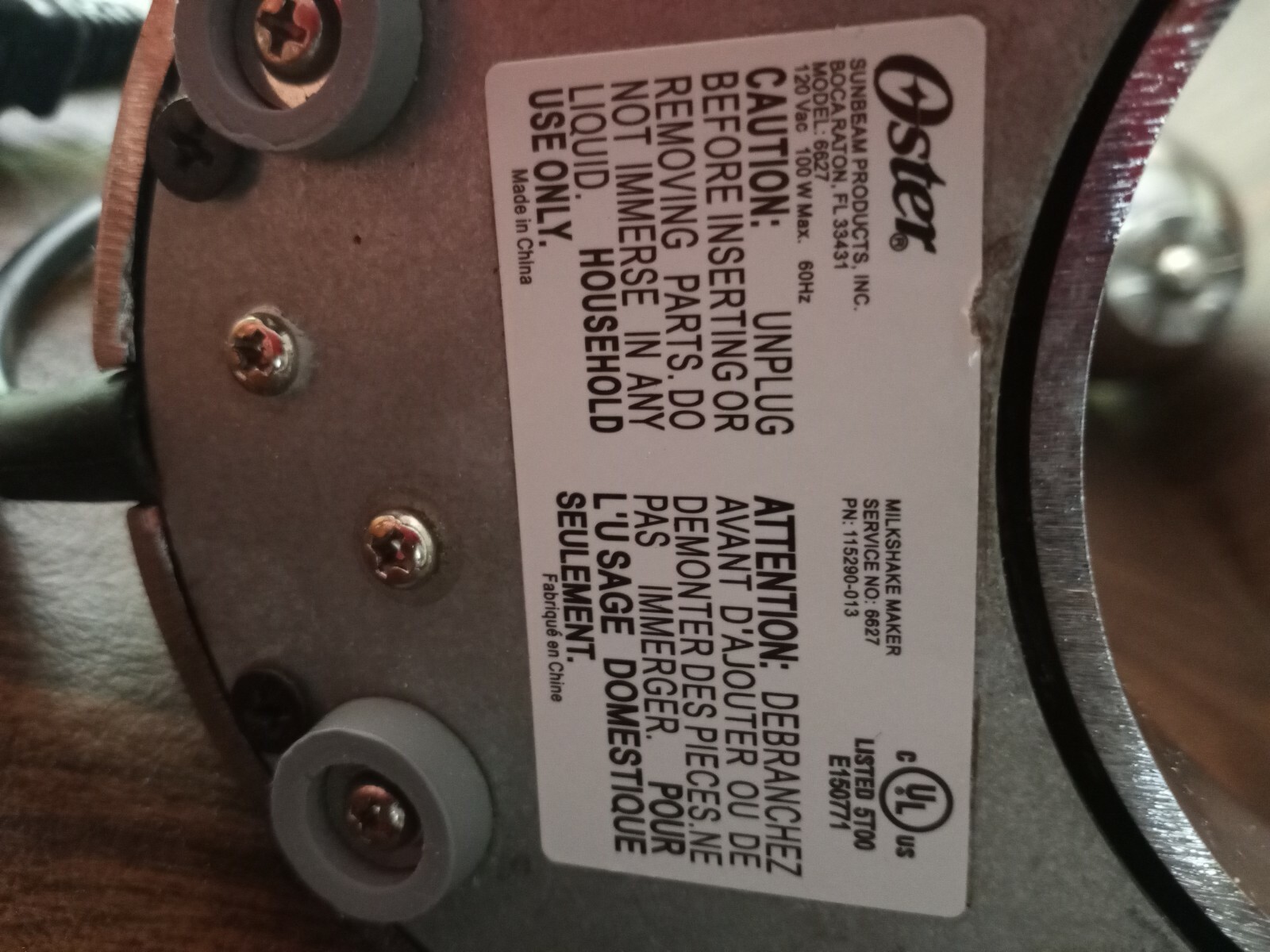 OSTER 6627 Milk Shake Blender Milkshake Smoothie Machine SUNBEAM eBay