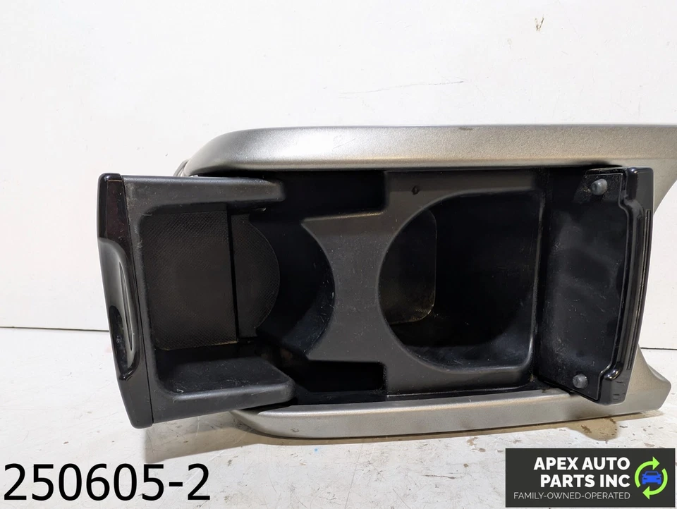 OEM 2006-2009 Toyota Prius 1.5L Rear Center Console Cup Holder Assembly Tan Foto 2 de 4