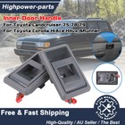 <!--F#f_0-->Pair Front + Rear Inner Door Handle Grey For Toyota Landcruiser 75 78 79 Series<!--F/-->