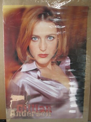 Gillian Anderson Vintage The X-Files original poster 21424 | eBay