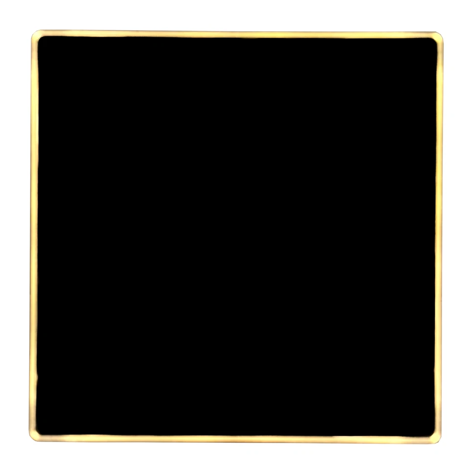 HOKURO LED Black Glass Square Bathroom Extractor Fan 4" Timer & Humidity Sensor - Image 3 of 4