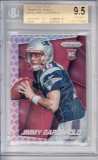 2014 Panini Prizm Prizms NFL Shield #243 Jimmy Garoppolo BGS 9.5 2601 Ser 30/75