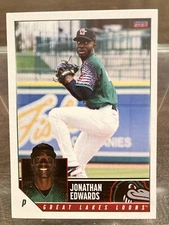 2024 Choice Jonathan Edwards Great Lakes Loons Team Card Dodgers
