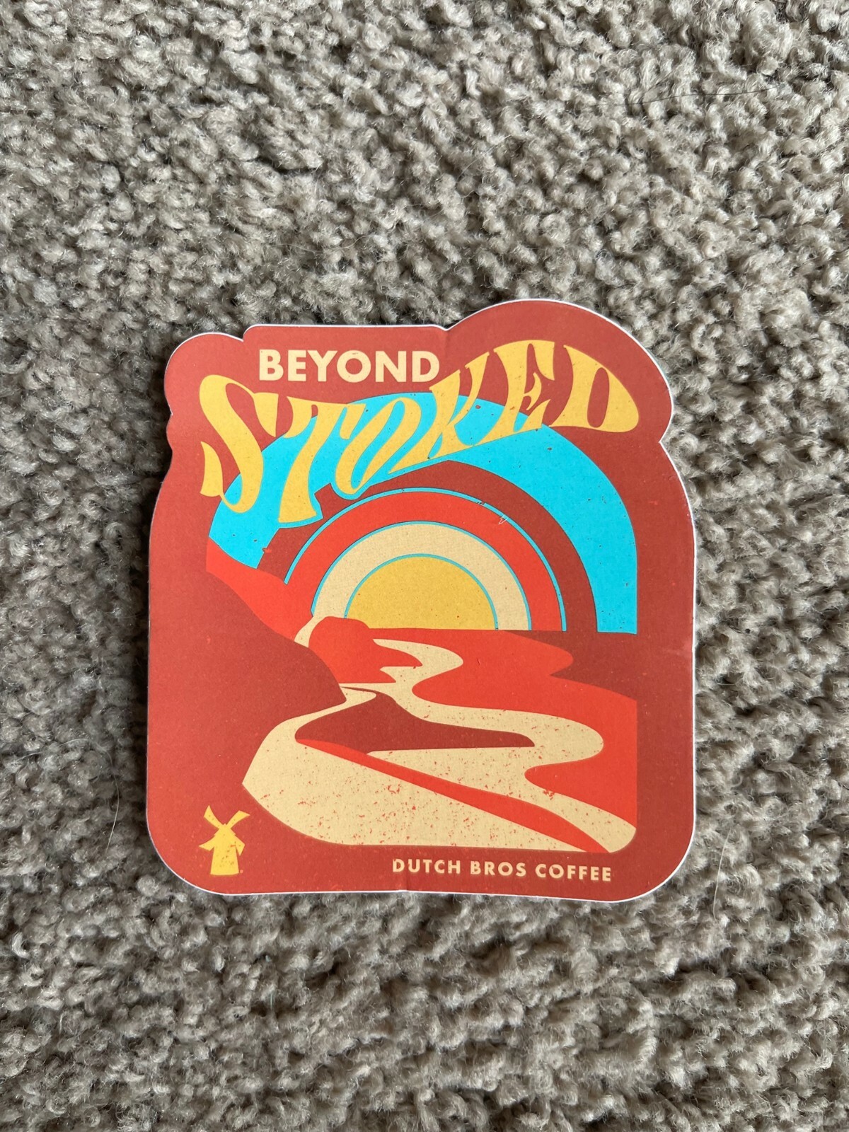 NEW* Dutch Bros July 2021 Beyond Stoked Sticker | eBay