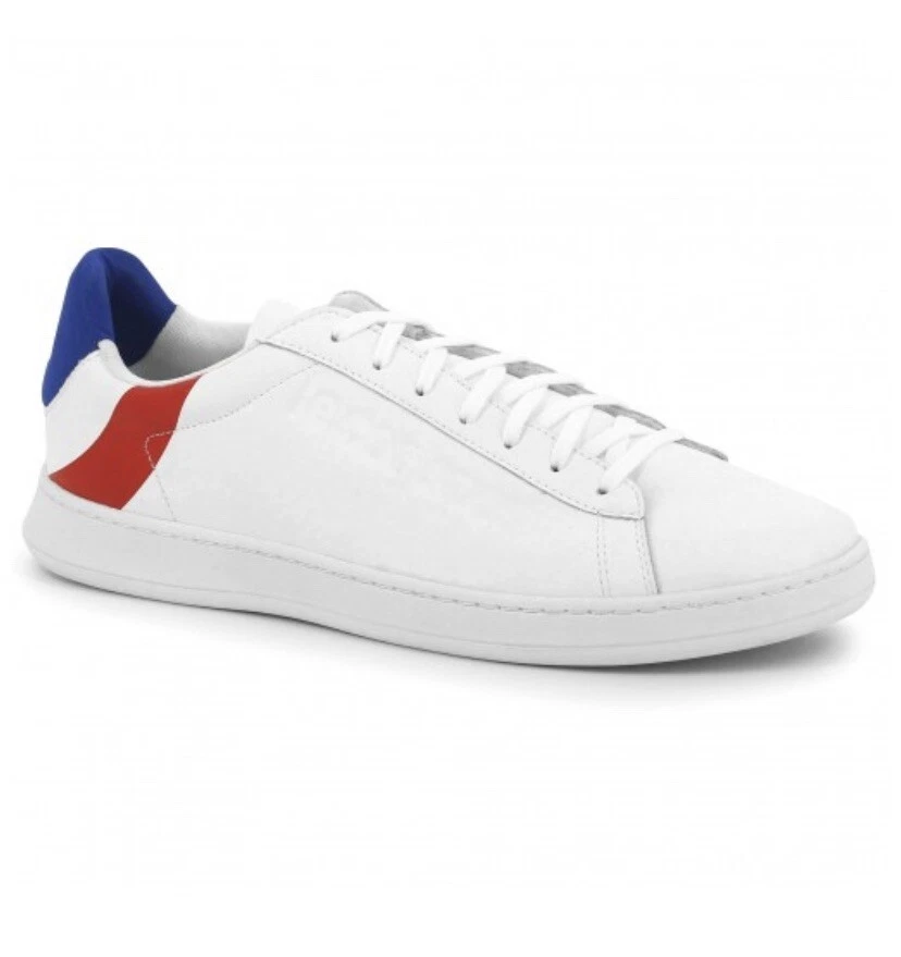 Zapatos para mujer Le Coq Sportif BREAK COCARDE blanco/tricolor óptico (EE. UU. 6) Foto 3 de 4
