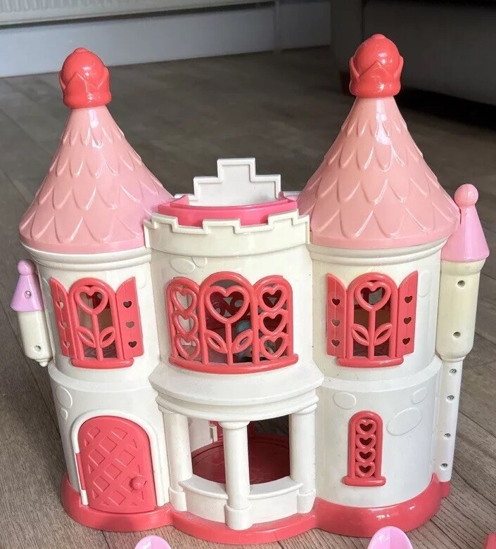 Happyland Princess Castle Palace ELC Playset Pink House eBay