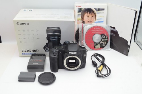 "Mint" Canon EOS 40D 10.1 MP Digital Camera Black Body Only w/ Box #250421d